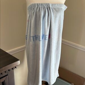 PJ Salvage Light Blue Women's towel wrap